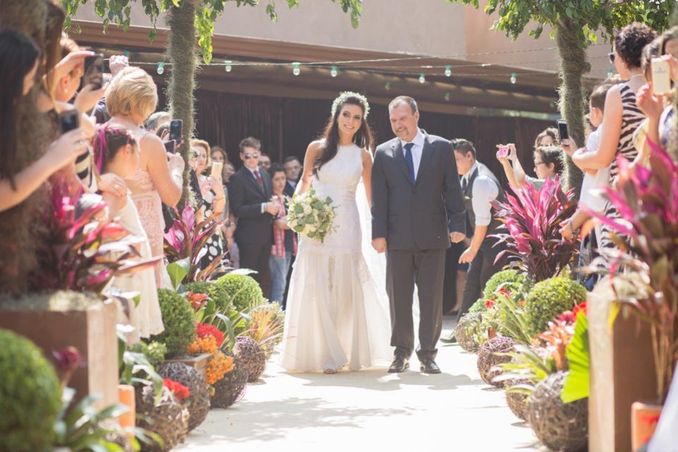 Jornalista Sabina Simonato Casamento