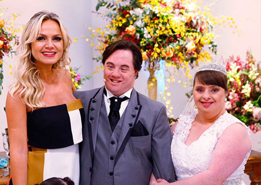 Casamento programa da Eliana