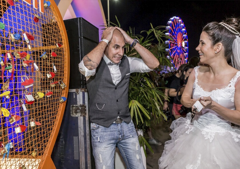 cadeado do amor rock in rio