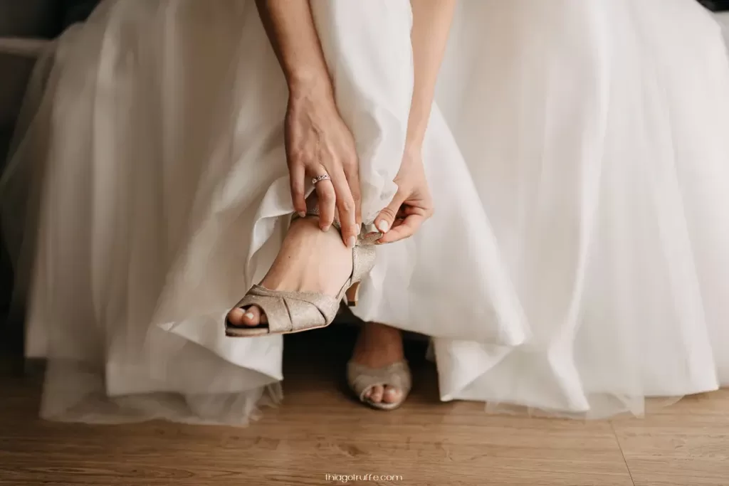 sapato de noiva