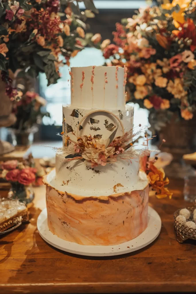 As melhores empresas de bolos de casamento